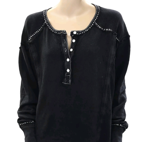 Free People We The Free Taylor Henley M - Picture 3 of 7